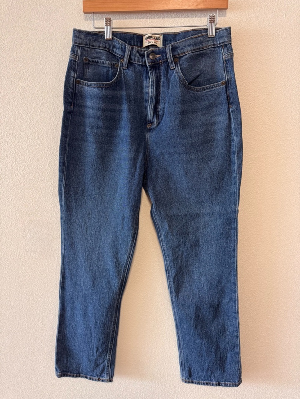 Kirkland Signature Blue Denim Jeans Size 8